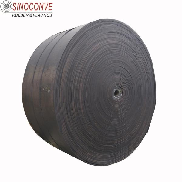 500-2500mm Belt Width 5 Ply Flat Rubber Conveyor Belt for Heavy-Duty Concrete
