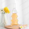 Buy cheap 350ml 500ml 750ml 1000ml Clear Glass Bottles With Cork for Christmas Trees Shape from wholesalers