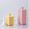 Buy cheap 500ml/1000ml Pink/Yellow PET Smooth Bottle With white Pump For shampoo lotion bottle from wholesalers