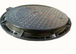 Cast Iron Sewage Drain Cover Galvanized Steel Manhole Covers ASTM C250