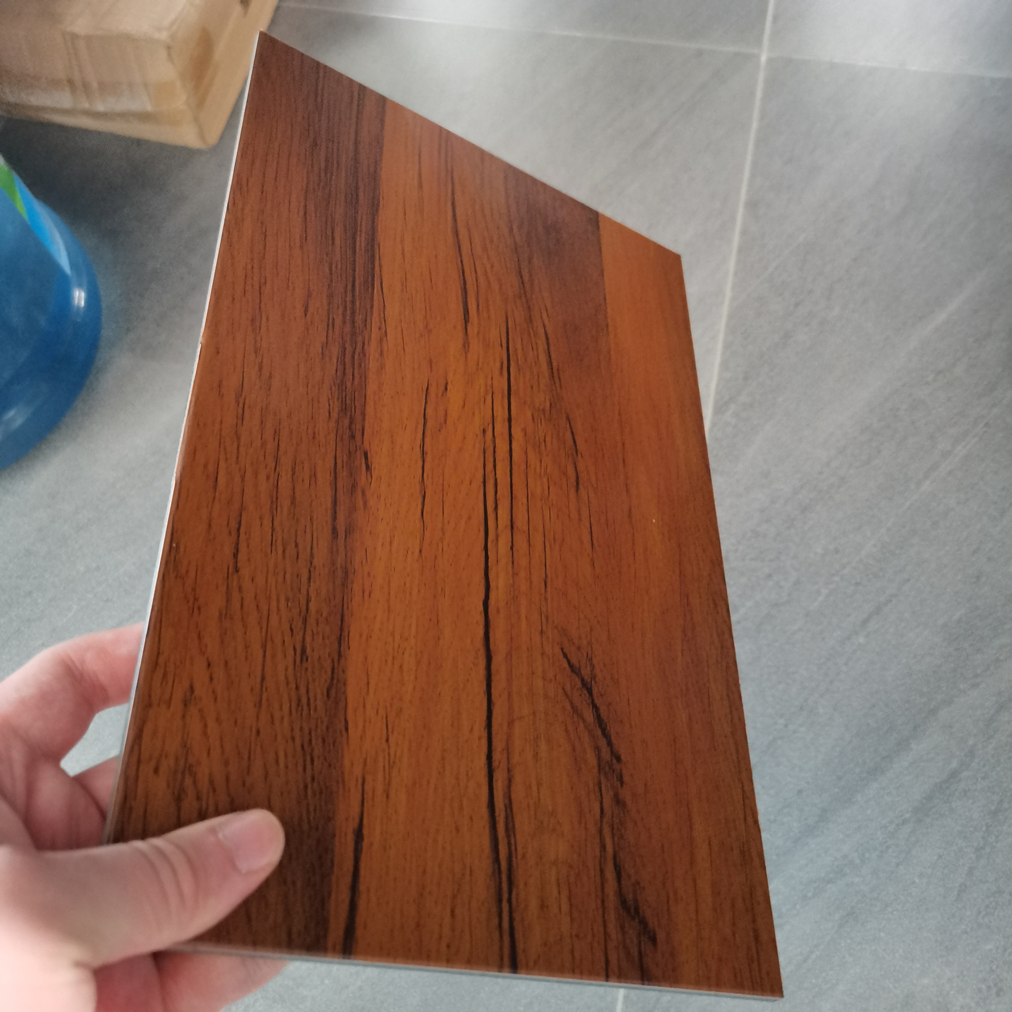 Wooden Color ACP ACM Aluminum Composite Panel Mould Proof