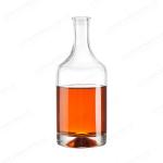 Glass Wine Bottle 750ml for Customized Logo Spirit Vodka Whiskey Rum Gin Various