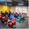Buy cheap Commercial Furniture Changeable Cinema Sofa Luxury Theater Chairs with Genuine Leather from wholesalers