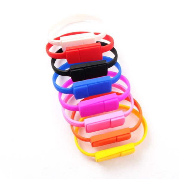 Buy cheap 2GB 4GB 8GB 16GB 32GB Silicone Wristband USB Bracelet Shapes Rohs approved from wholesalers