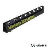 cool white 90-260V 8x10w Rotation Beam Bar Light Commercial Wall Wash Lighting