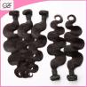 Buy cheap Double Weft Guangzhou Virgin Brazilian Hair Body Wave 100grams Virgin Brazilian Hair from wholesalers