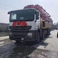 Buy cheap Sany 56 Meter Used Boom Pumps Truck Mounted For Concrete Mixing Pouring product