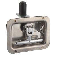 Buy cheap ODM Tool Box Locks Stainless Steel Silver Color Latch Door Lock product