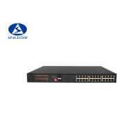 Buy cheap 250M Transmission gigabit POE Powered Switch 24x10/100/1000Base TX 2xGigabit SF product