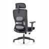 Buy cheap High Black Mesh Fabric Office Chair with Lumbar Support and BIFMA Standard Certificate from wholesalers