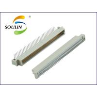 Buy cheap Gray PBT Tube DIN41612 3 Row Connector Straight Right Angle H11.5 PC4.0 product