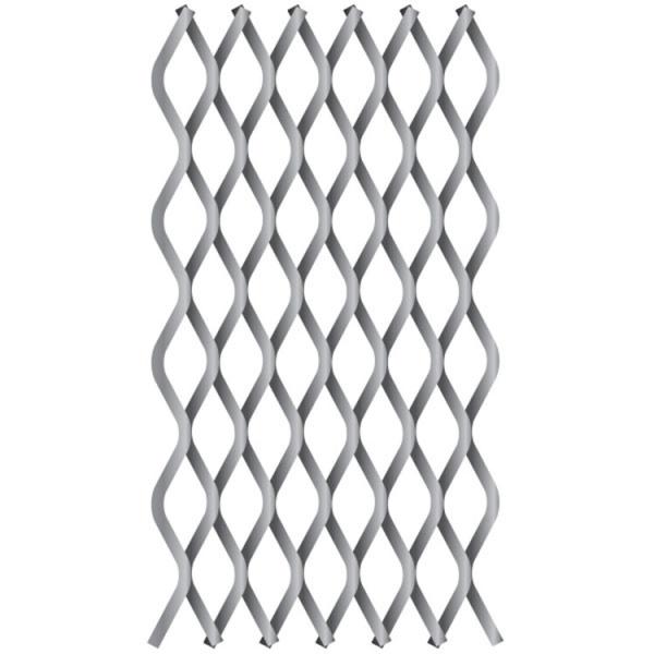 Mild Steel Flattened 1220*2440mm Expanded Metal Mesh Sheet Galvanized For