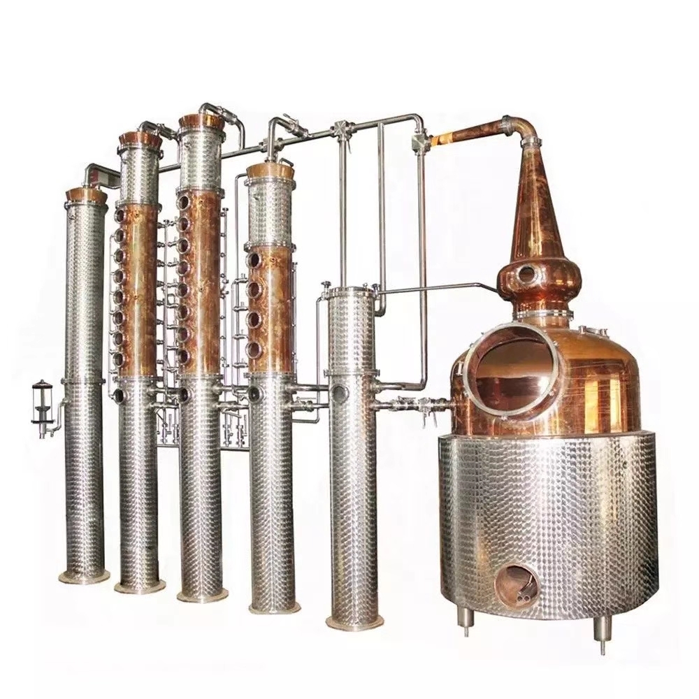 GHO Stainless Steel 95% Edible Alcohol Distillation Equipment Perfect for Industrial