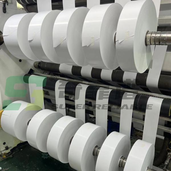 Super Strong Adhesive Label Material High Adhesion Adhesive Paper Semi Glossy