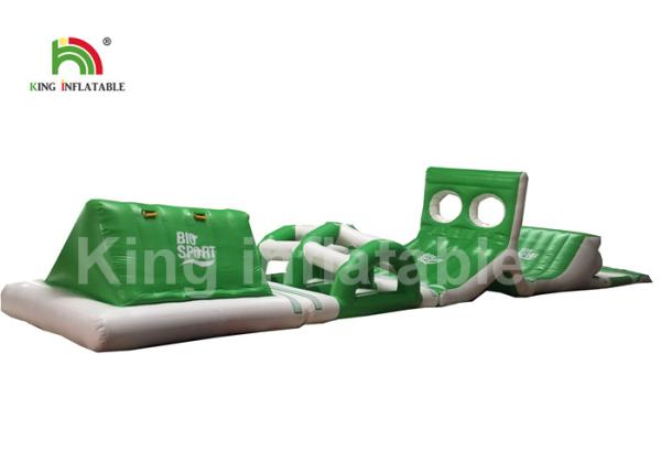 Buy cheap 19 * 2m Summer Commercial Floating Inflatable Water Parks / Water Sports Games from wholesalers