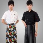 100-350gsm Oil Proof Polyester Potton Fabric Used For Chef Uniform