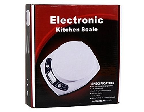 7000g / 1g Electronic Cooking Scales , Tare Function Pocket Food Scale