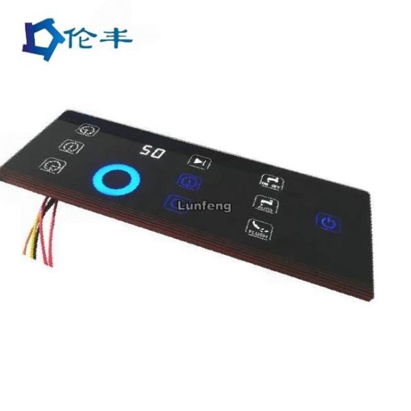 Buy cheap LFG Backlight Membrane Switch Tactile 3M 468 Adhesive PET EBG180 from wholesalers
