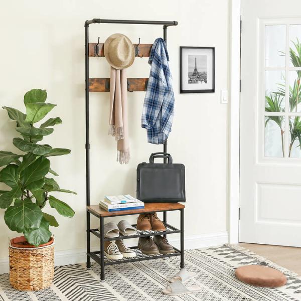 Buy cheap Coat Rack and Bench for Entrance, Hallway Furniture, Industrial Design Furniture, HSR37BX from wholesalers