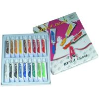 Buy cheap Beautiful Art Painting Colours Art Primary Colors 6 X 12ml / 12 X 12ml / 18 X product