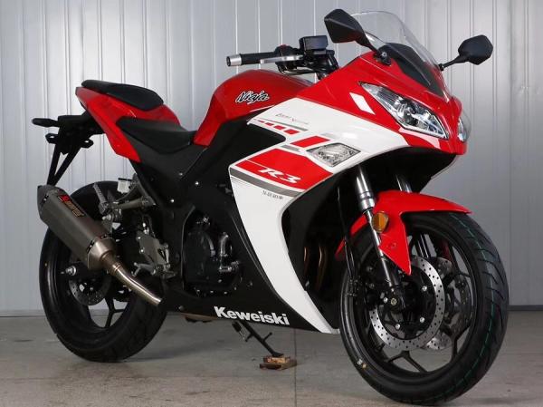 Buy cheap Double Cylinder Engine 350cc Sport Touring Motorcycles Front / Rear Double Dics from wholesalers