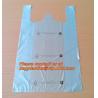 Buy cheap Go Green Bamboo Biodegradable Eco-friendly Reusable Plastic T-Shirt Bags Handles Shopping,Compostable Grocery Shopping from wholesalers