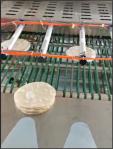 220V / 380V Temperature Controlled Tortilla Production Line Roller Speed 3 - 20m