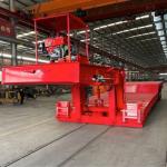 XM Group 4 Axle Low Bed Trailer Hydraulic Front Load Gooseneck Detachable Lowboy