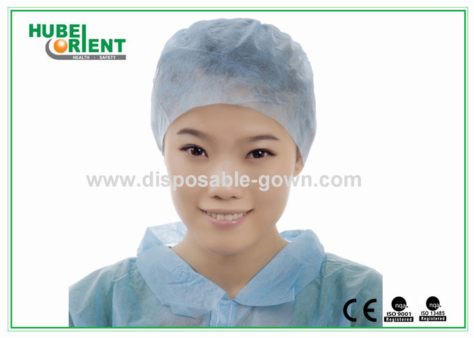 Round Disposable Nonwoven Doctor Cap For Hospital