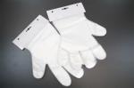 Transparent Disposable PE Gloves Food Grade Embossed / Smooth Surface