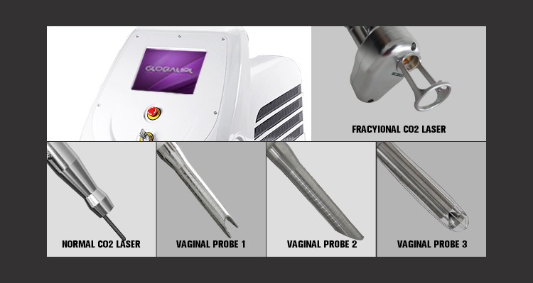 Face Lift Laser Co2 Fractional / Co2 Fractional Laser Equipment 6 Kinds Scan Mode