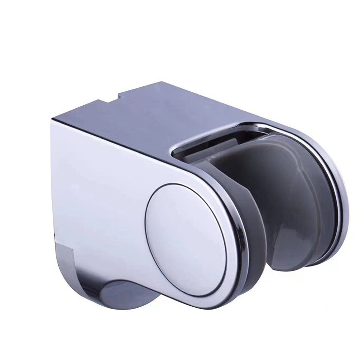 OEM Handheld Shower Head Stand , Silver Tone Hand Shower Wall Bracket
