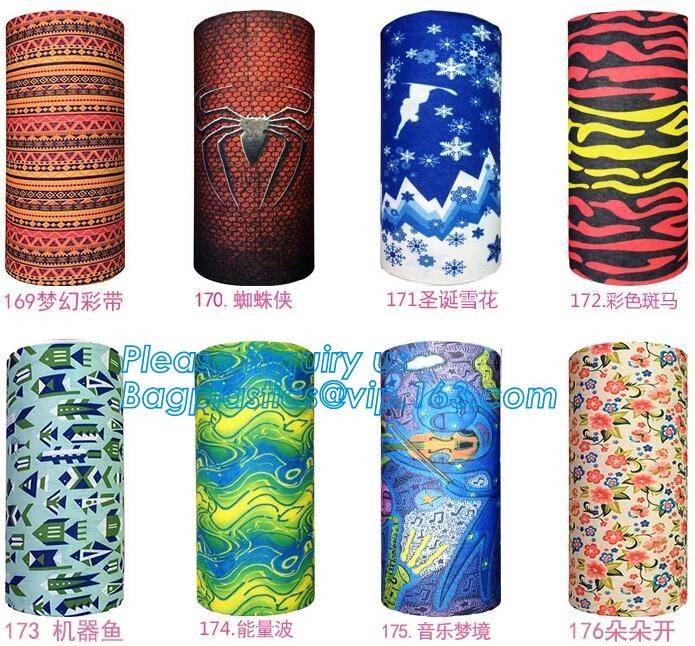 Hot sale fashion design printing multifunctional custom cheap 100% cotton bandana,microfiber plain custom made bandana
